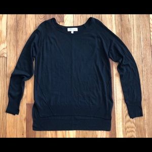 Philosophy Black Pullover Sweater